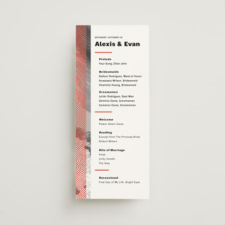 Wedding Programs
