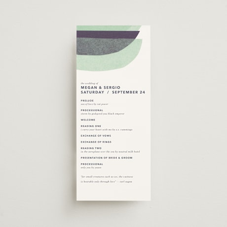 Wedding Programs