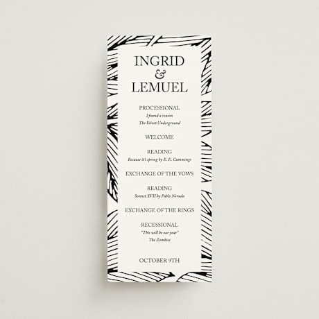 Wedding Programs