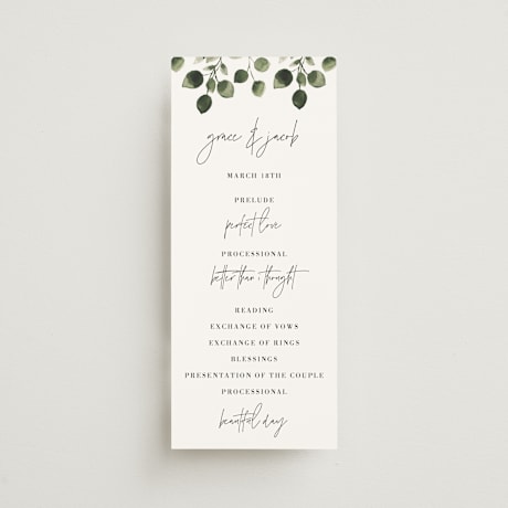 Wedding Programs