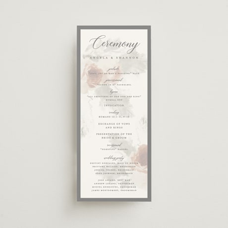Wedding Programs