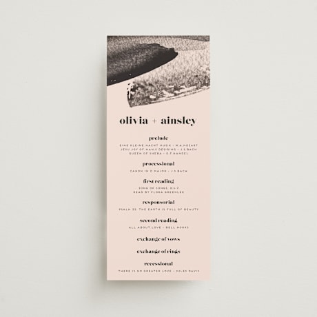 Wedding Programs