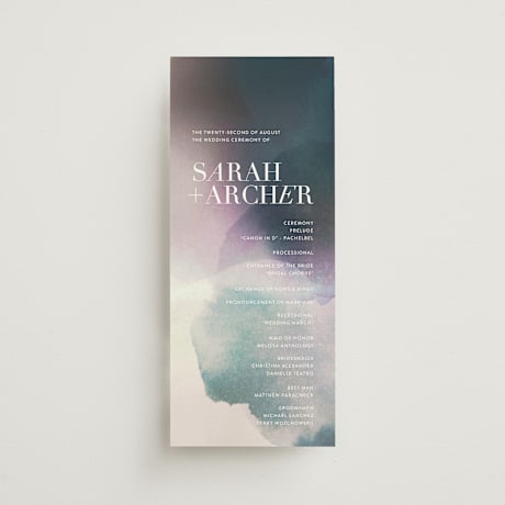 Wedding Programs