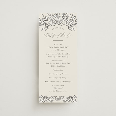 Wedding Programs