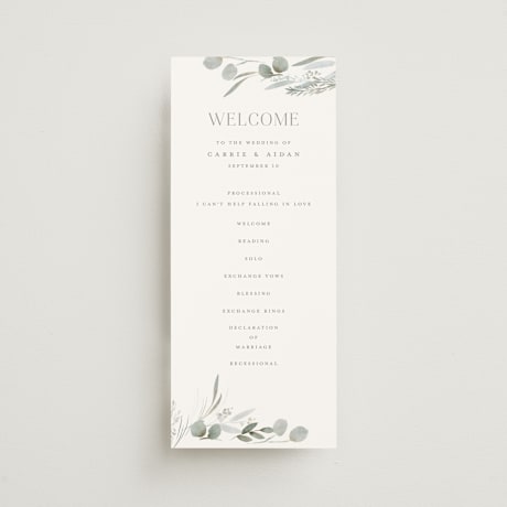 Wedding Programs