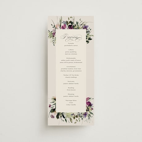 Wedding Programs