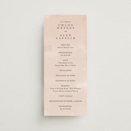 Wedding Programs