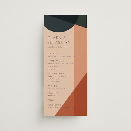 Wedding Programs