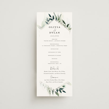 Wedding Programs