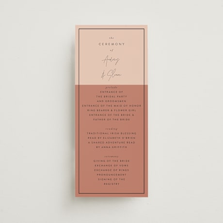 Wedding Programs