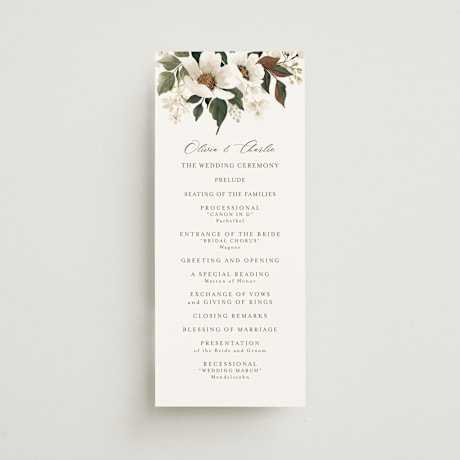 Wedding Programs