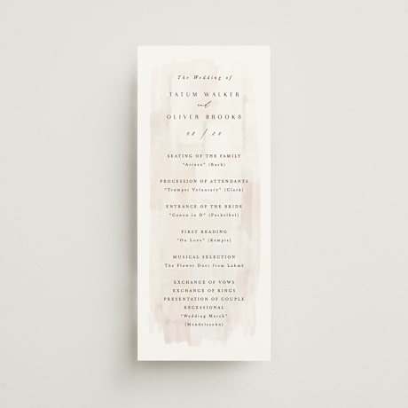 Wedding Programs