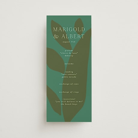 Wedding Programs