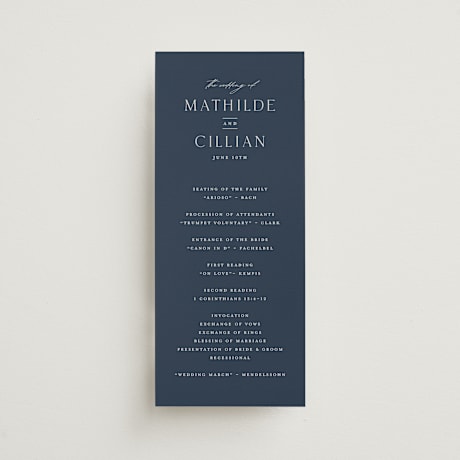 Wedding Programs