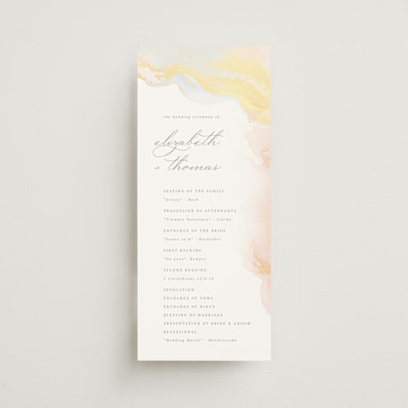 Wedding Programs