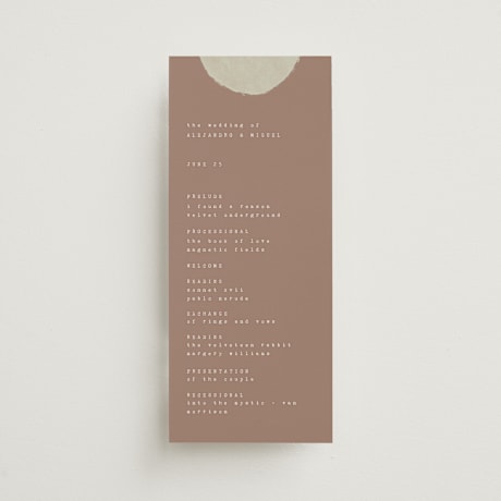 Wedding Programs