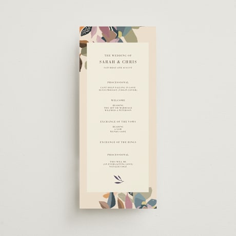 Wedding Programs