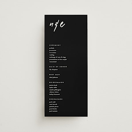 Wedding Programs