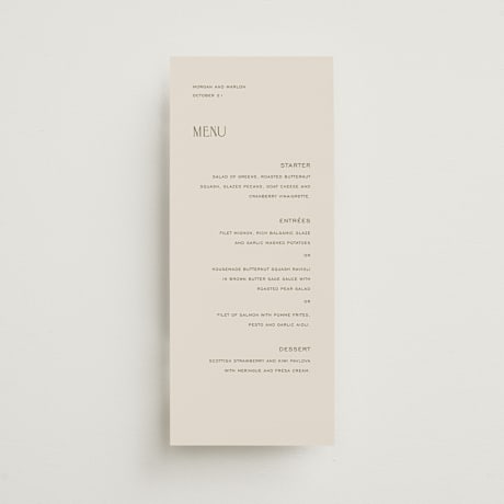 Long Menus