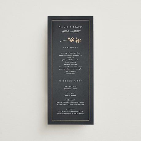 Wedding Programs