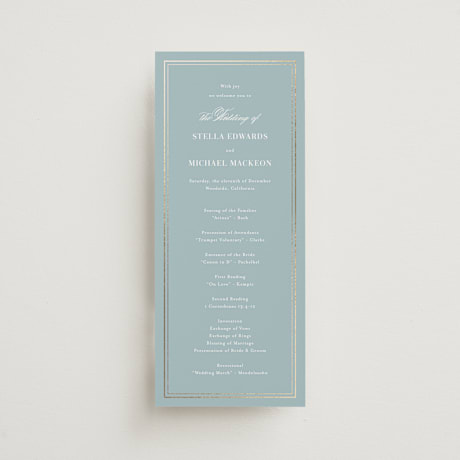 Wedding Programs