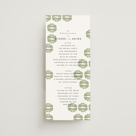 Wedding Programs