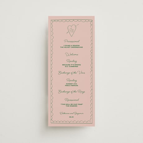 Wedding Programs