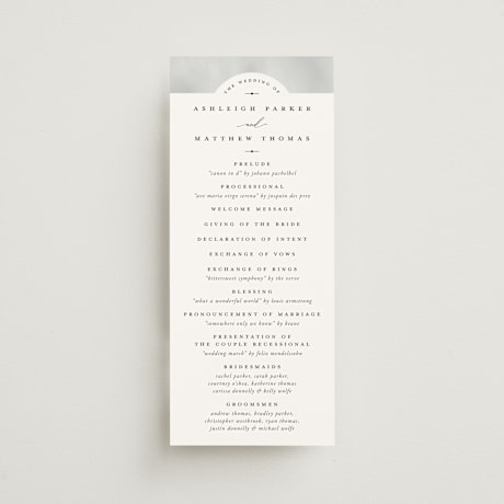 Wedding Programs