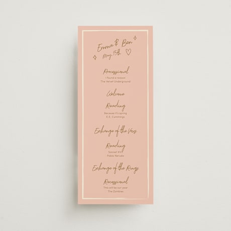Wedding Programs
