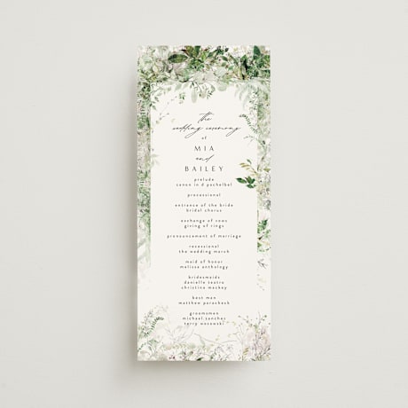 Wedding Programs