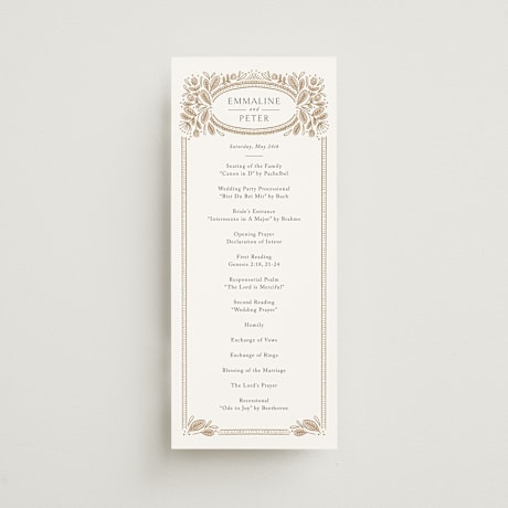 Wedding Programs