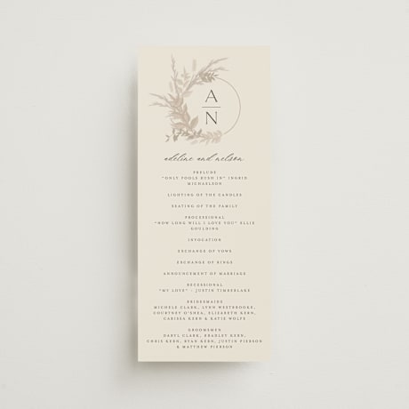 Wedding Programs