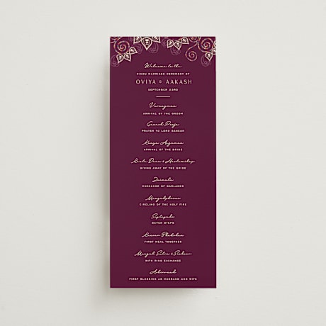 Wedding Programs