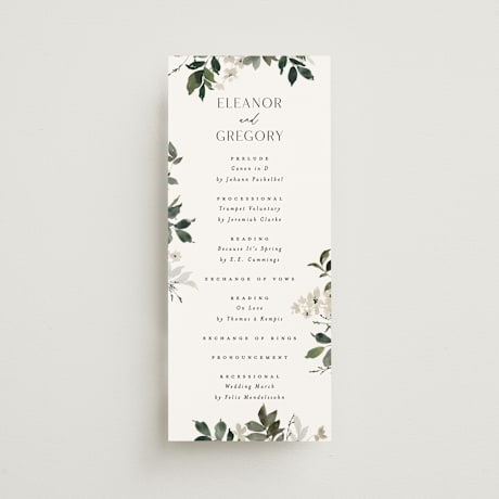 Wedding Programs