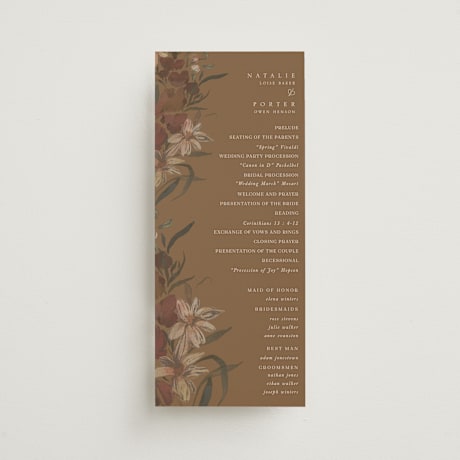 Wedding Programs