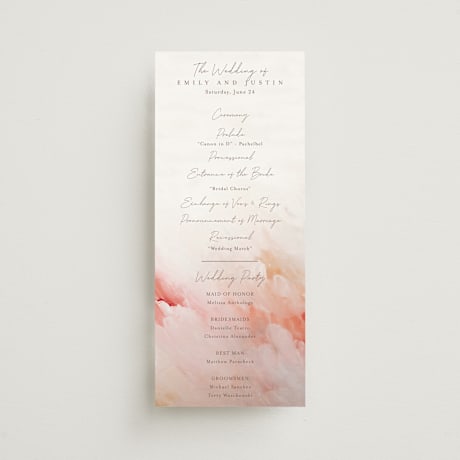 Wedding Programs