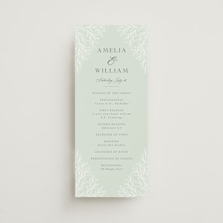 Wedding Programs