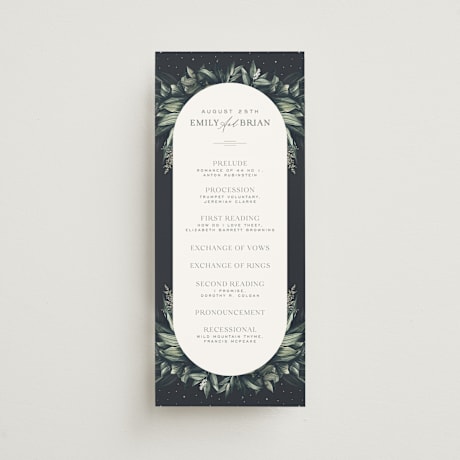 Wedding Programs