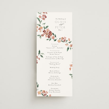 Wedding Programs