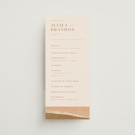 Wedding Programs