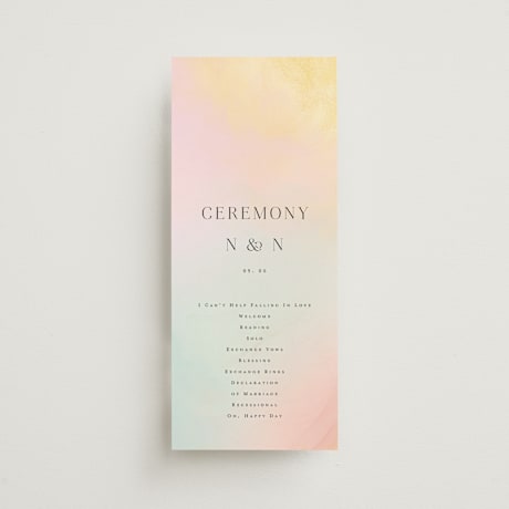Wedding Programs