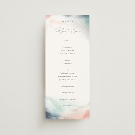 Wedding Programs