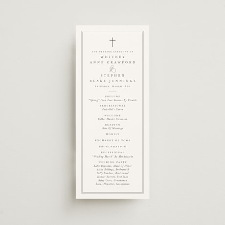 Wedding Programs