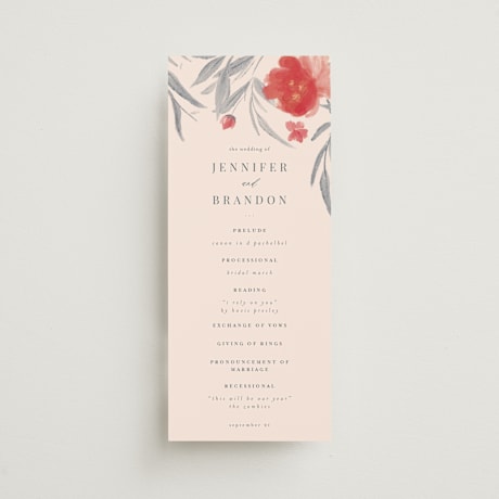 Wedding Programs