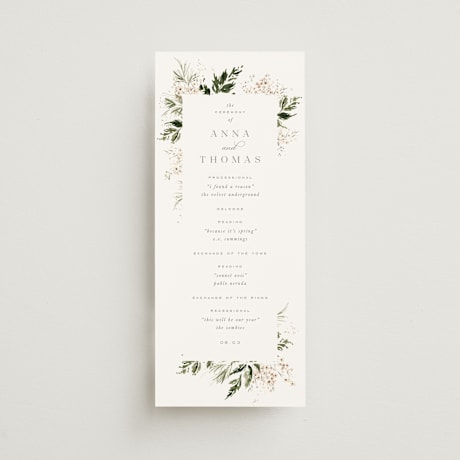 Wedding Programs