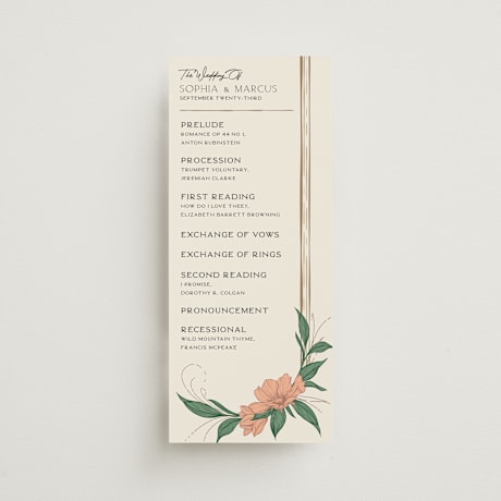 Wedding Programs