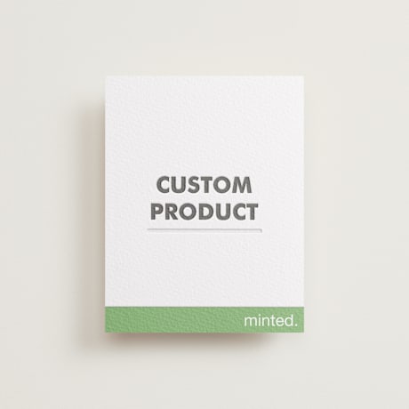 Letterpress Direction Cards