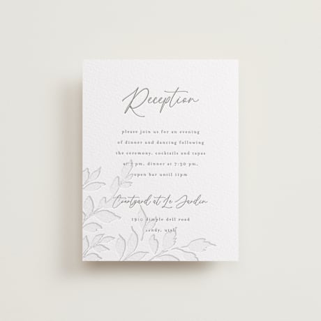 Reception Cards