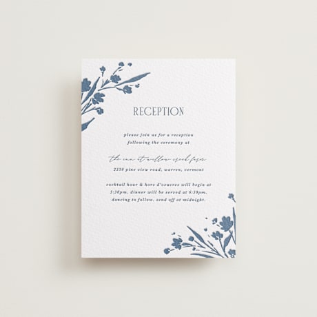 Reception Cards