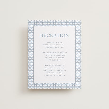 Reception Cards